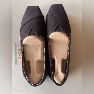 Toms Size 9 Alpagate Black/Black shoes